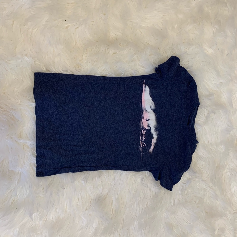 Navy Surfing Graphic Tee